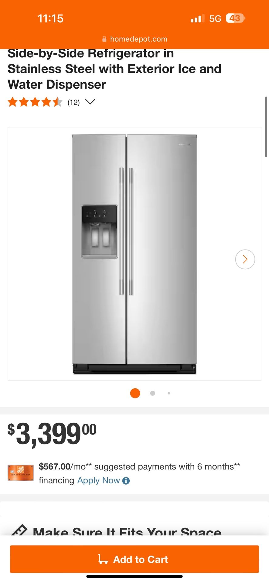 KITCHEN AID FRIDGERATORS ICE MAKER