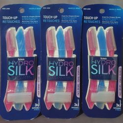 NASHVILLE, GA 3- Schick Hydro Silk Touch-Up Dermaplaning Razors 3ct