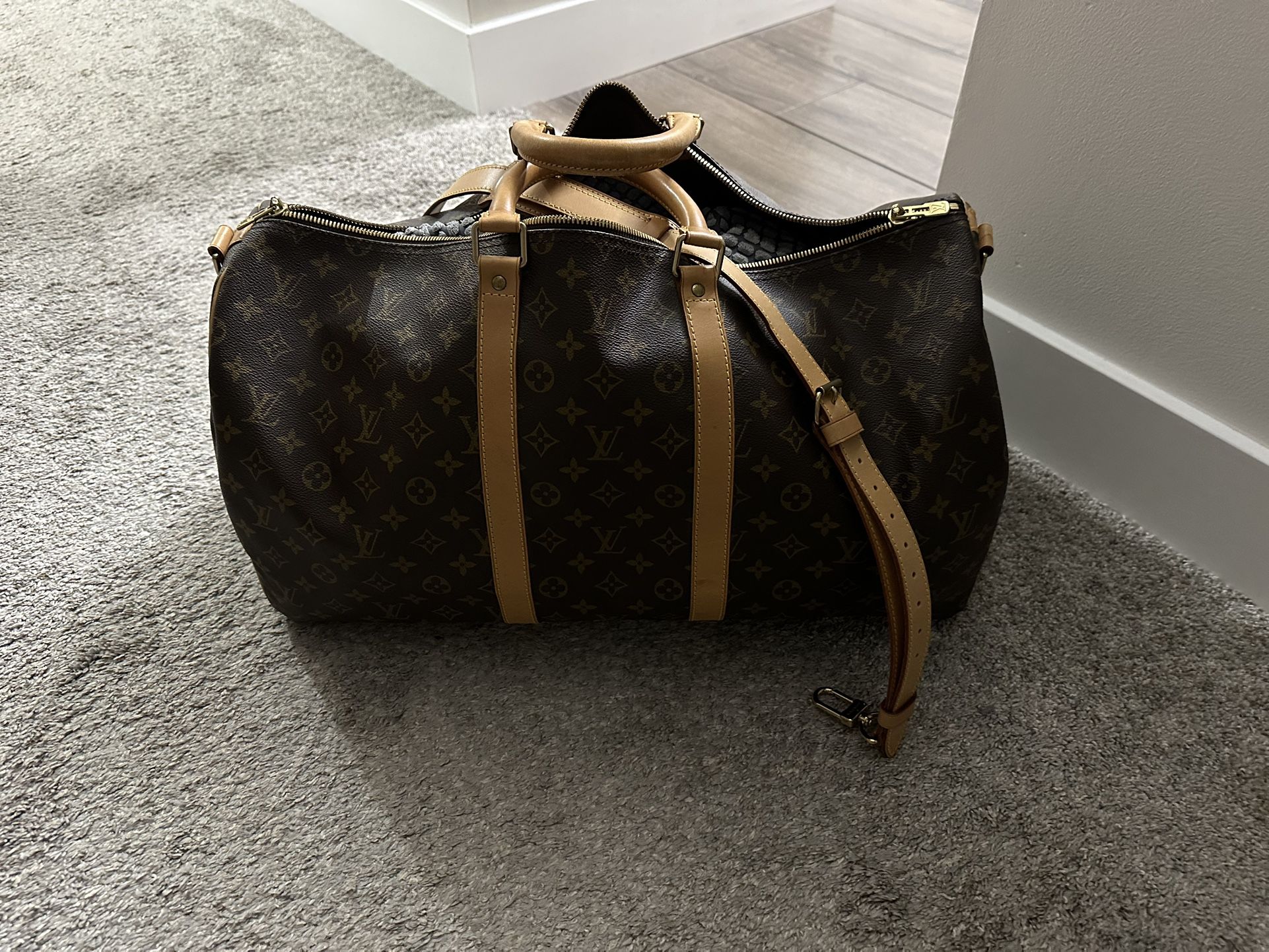 Authentic Louis Vuitton Keepall 55 Bandoulier