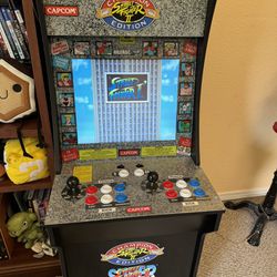 Street Fighter II, Super Street Fighter II Turbo 1Up Arcade Cabinet