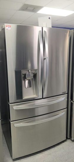 LG 4‑Door French Door Fridge – Stainless, Ice & Water