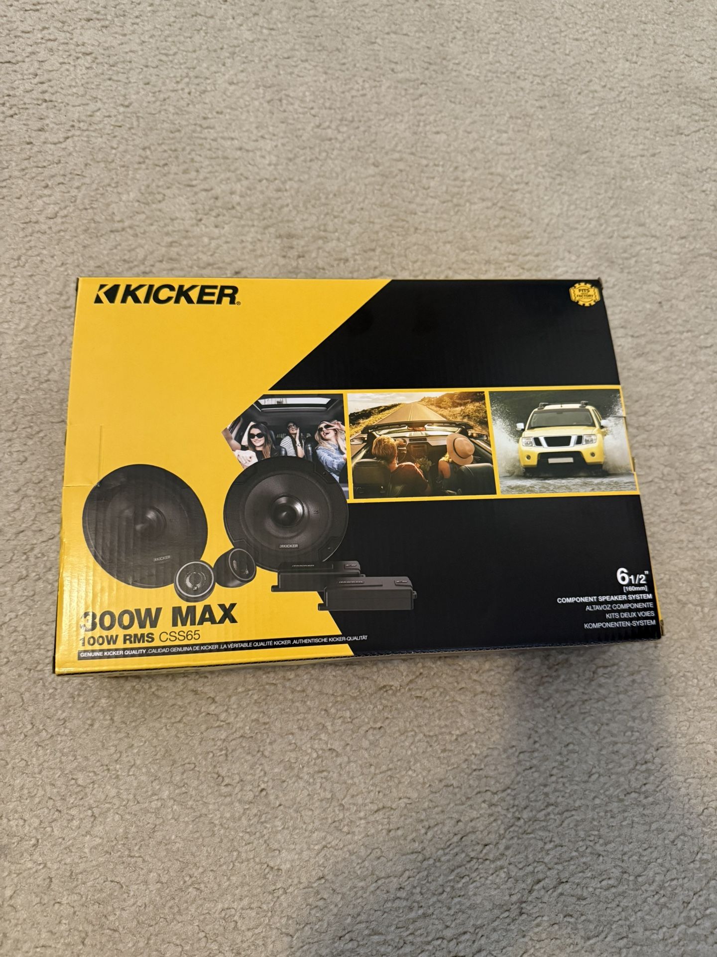 6.5 Component Speakers