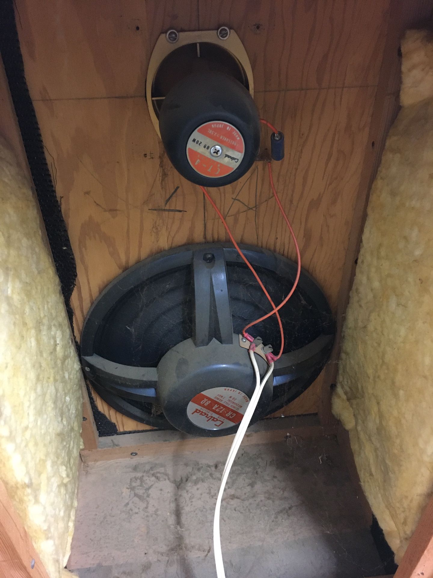 Vintage Speakers With Calrad Drivers