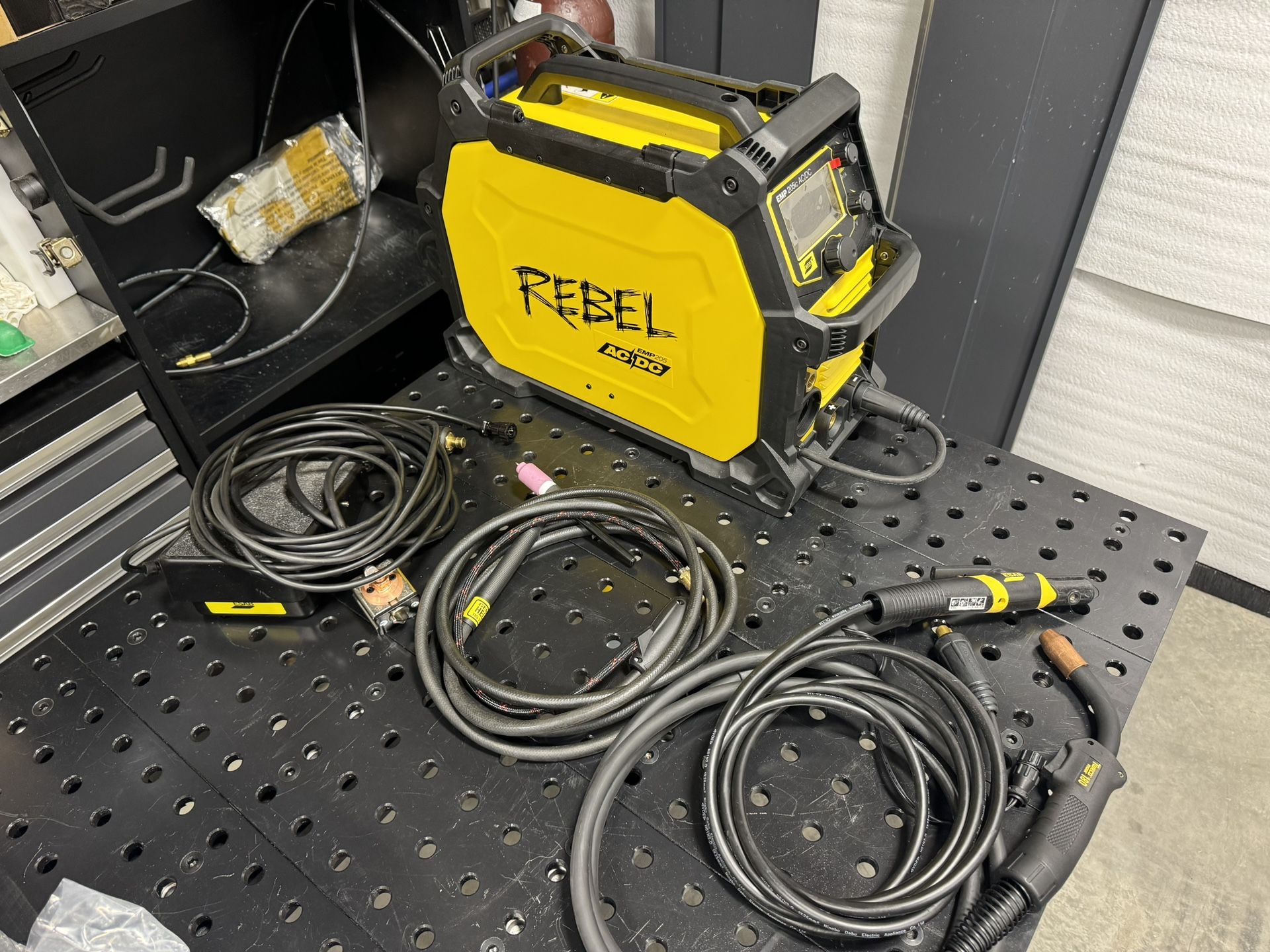 ESAB Rebel EMP 205ic MIG/Stick/TIG Welder