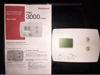Honeywell Pro 3000 thermostat 