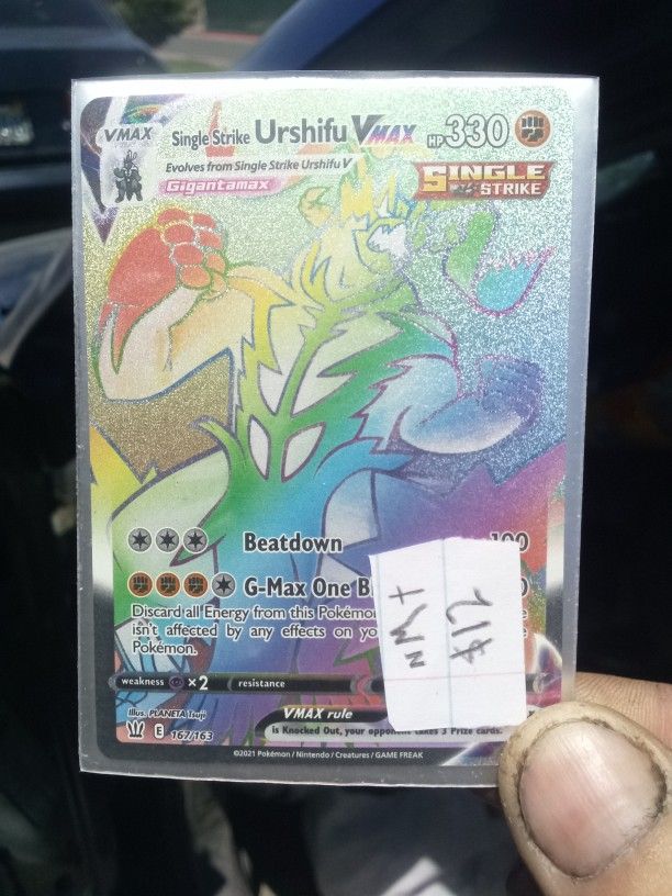 Pokemon Rapid Strike Hershey View VMAX