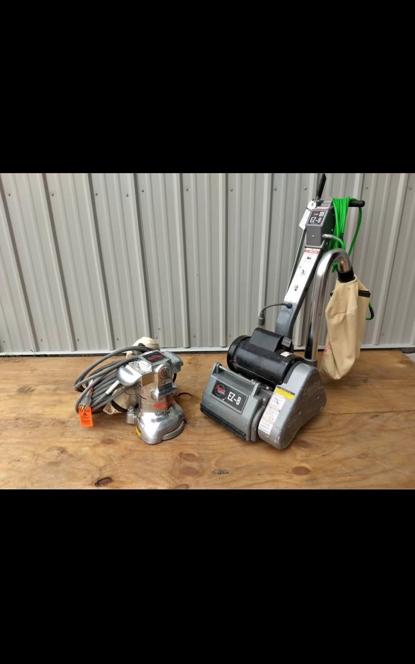 Drum Floor Sander And Edger Combo Kit