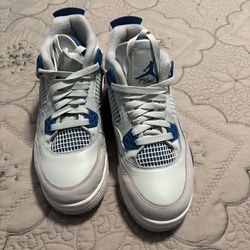 Military Blue Jordan 4s
