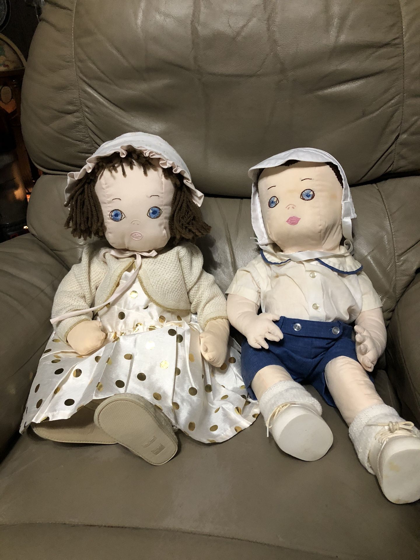 1950’s To 1960’s Hand Made Dolls