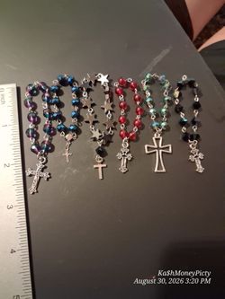 Mini Rosarys, "Cross in my pocket"