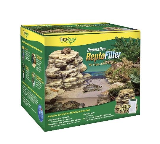 Tetra Decorative ReptoFilter Terrarium Filter
, For Turtles,Frogs And Newts,