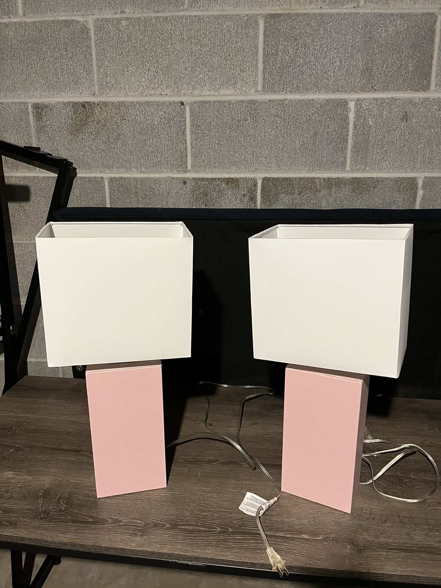 Pink Nightstand Lamps