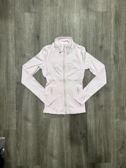 Lululemon Womens Define Jacket Size 2 Pink Silver zipper