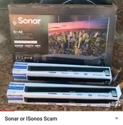 Scam, don't believe anyone trying to sell you this brand, ISONOS or SONAR
