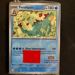 Feraligatr 25.00 Pick Up I-17 And Bell Road Cash Only 