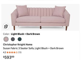 Blush Sofa