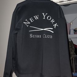“New York Sushi Club NYSC Zip Jacket - Nobu x Stampd Limited Edition Black XL (Like New)”