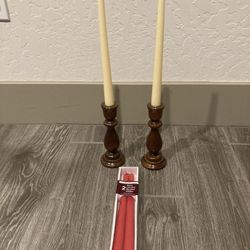 Elegant Candle Holders With Candles 