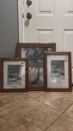 Bamboo picture frames