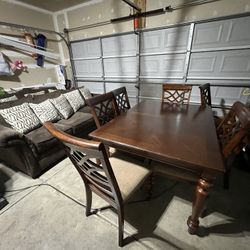 Couches And Table Set 