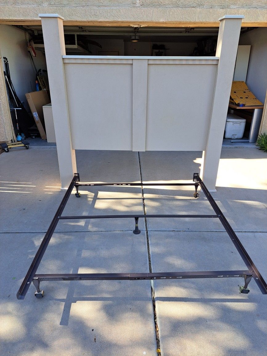 Ashley Queen Bed - Complete Set with Frame - $150