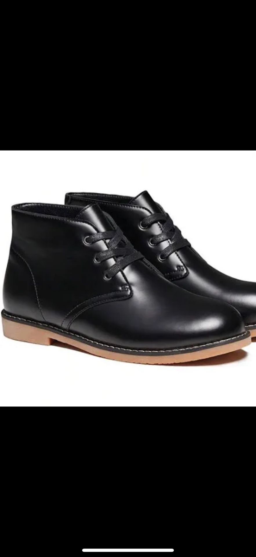 CAMEL CROWN Mens Classic Dress Chukka Boot Casual Lace Up Boot Ankle Mens 10M