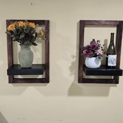 Framed Hanging Shelves