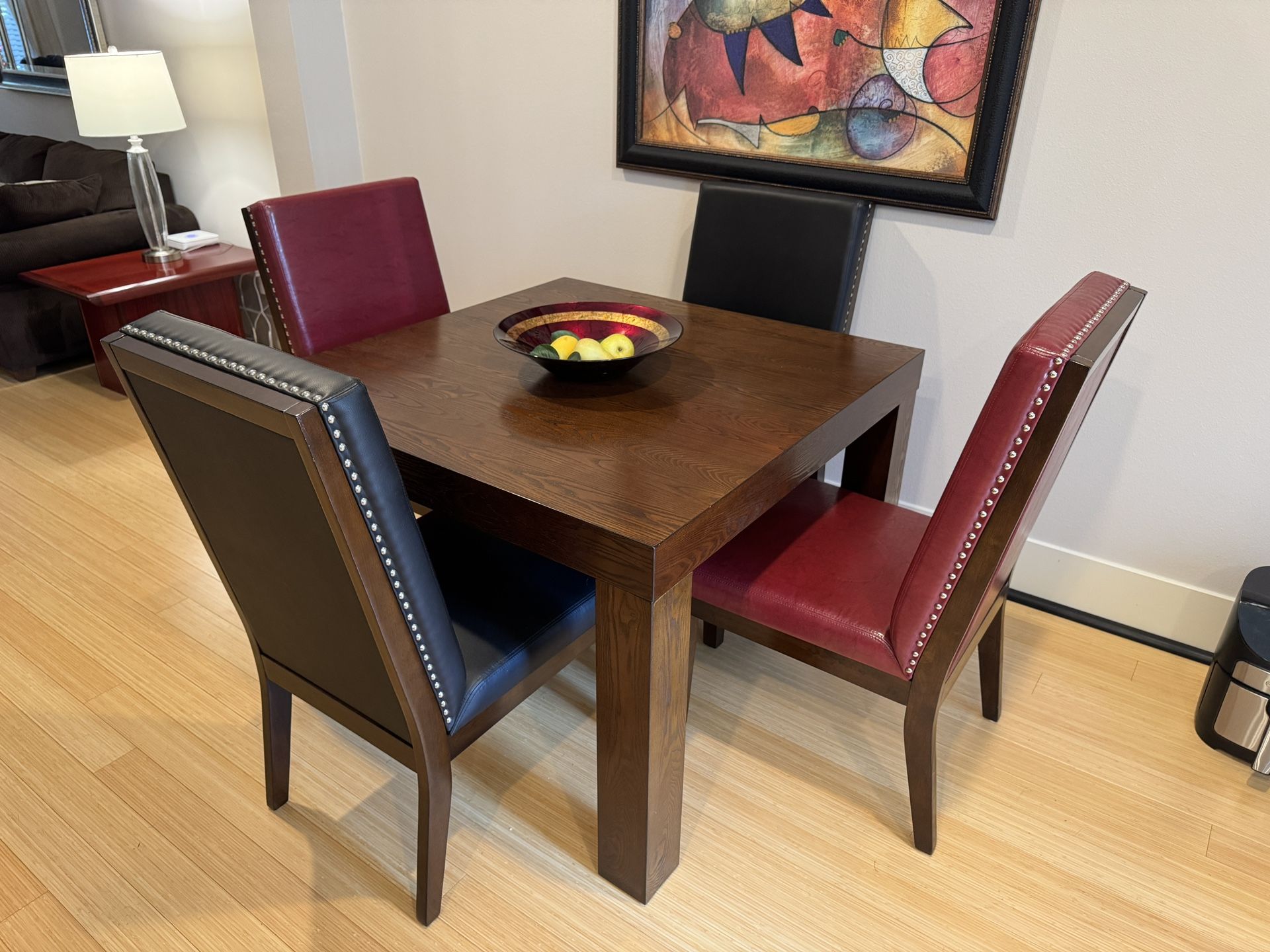 Dining Room Table And Four Chairs