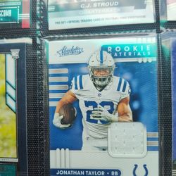 jonathan taylor rookie card 