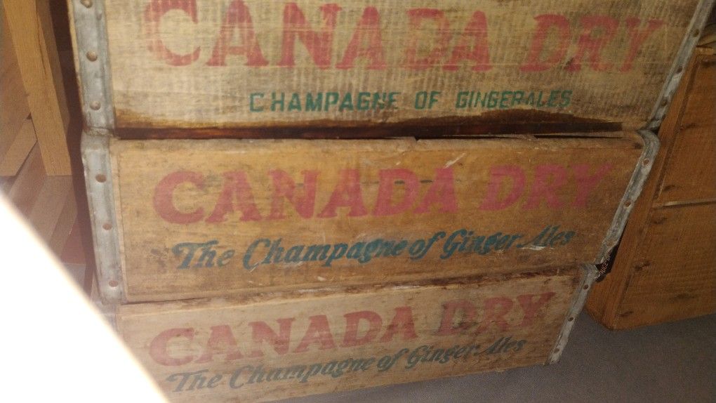 Vintage Canada Dry Cartes
