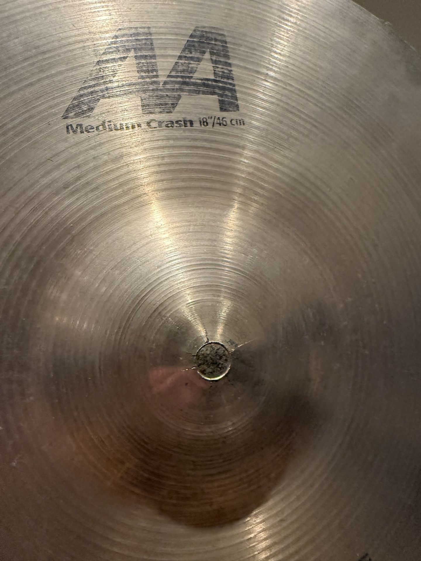 Sabian Cymbal- AA Medium Crash 18”