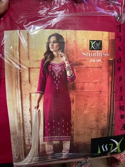 indian or pakistani unstitch suite