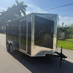 7x14 Enclosed Trailer
