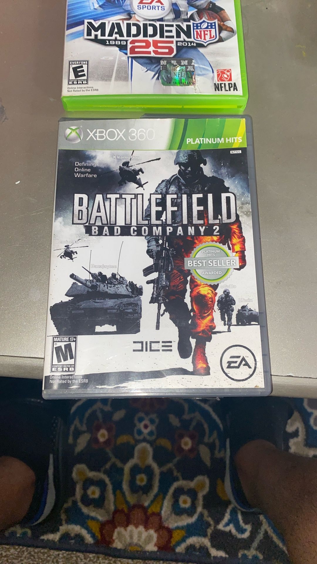 Battlefield Bad Company 2 & Battlefield 3 For XBOX 360