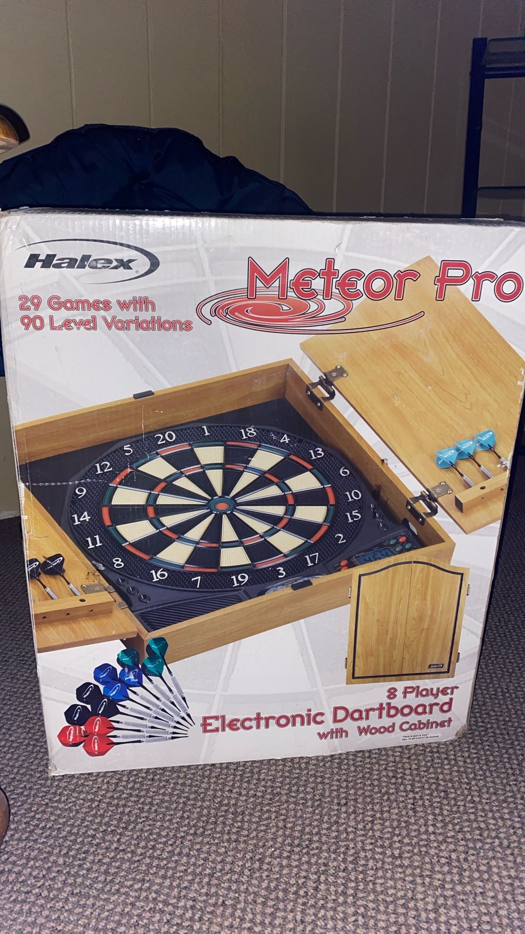 New Vintage Halex Dart Board
