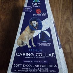 Soft Cone Collar For Dogs. 