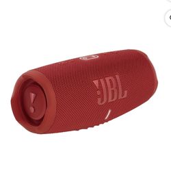 JBL Charge 5 - Portable Waterproof Speaker with Powerbank - Red - NEW