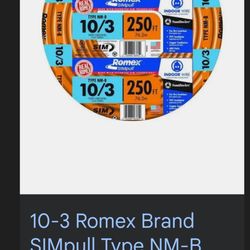 10/3 Romex