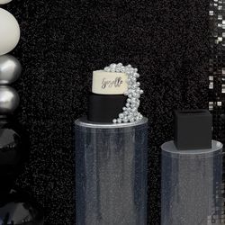 Set Of 3 Cylinder Cake Display