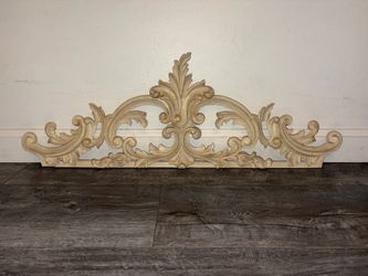 Wood Appliqué Onlay Wall Decor