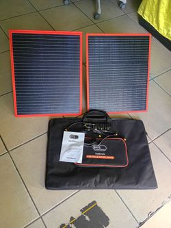 120W PORTABLE SOLAR PANEL