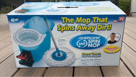 Brand New Hurricane Spin Mop W/Bucket