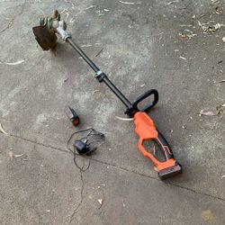 Black and decker electric weed trimmer 20 V