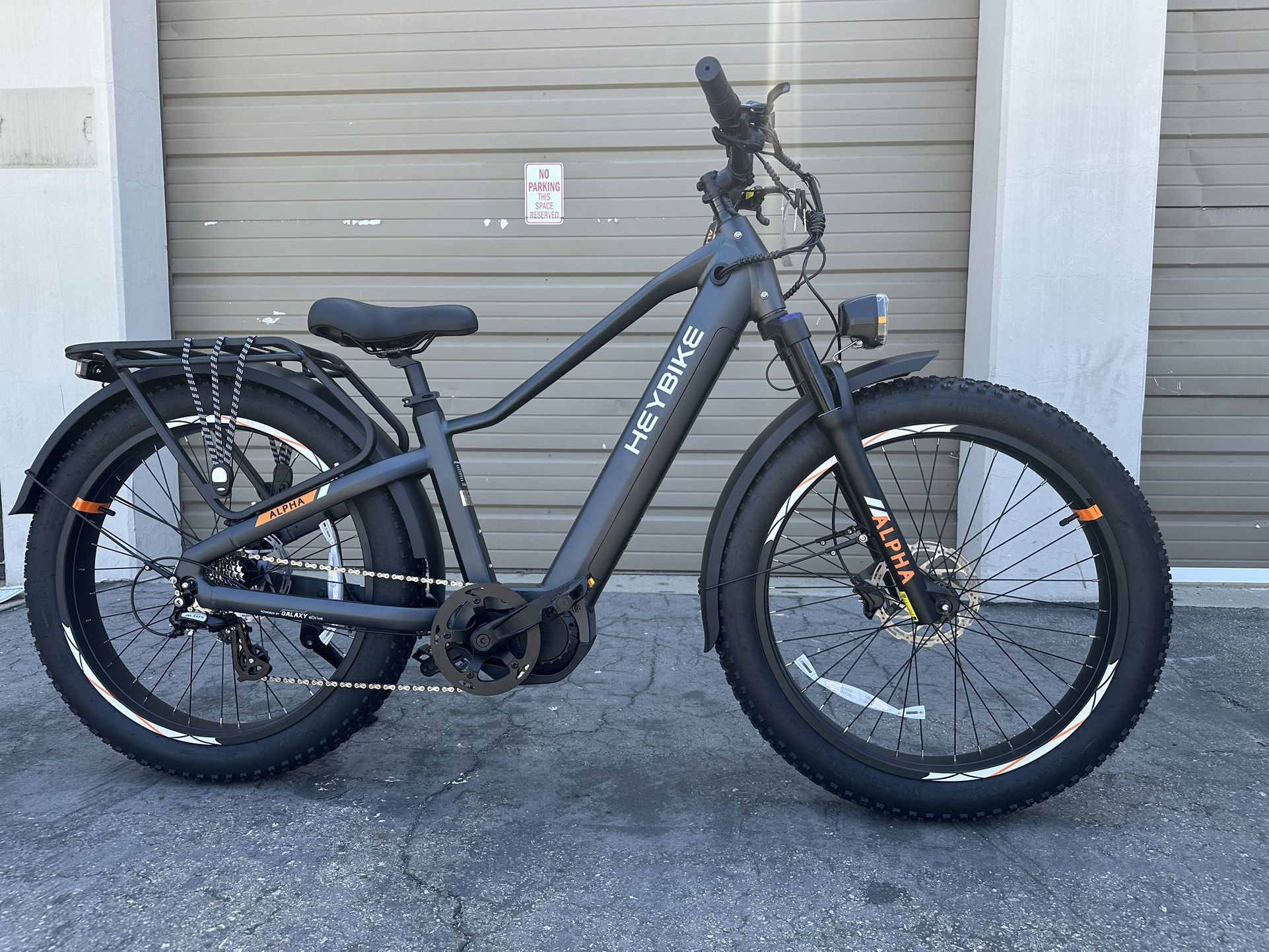 HEYBIKE Alpha Mid Drive Torque Sensor Motor Electric Bike In Black 