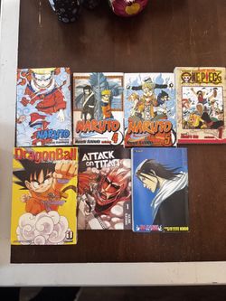Anime manga books