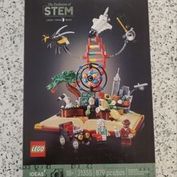 LEGO Ideas The Evolution Of Stem 21355 New Factory Sealed 18+ 879pcs