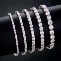moissanite diamond bracelet