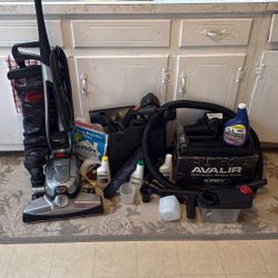 KIRBY AVALIR Multi-Surface Vacuum And Shampoo With Accessories And Cleaning Solutions 