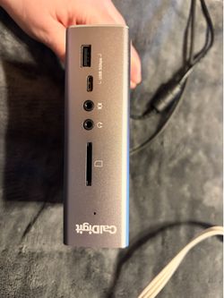 Opened unused caldigit ts3 plus docking station