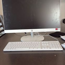Hp Desk Top And Printer